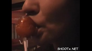 Girlfriend gives the most perfect blowjob to her hung stud