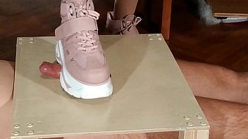 Domina cock stomping slave in pink boots (magyar alázás) pt2 HD